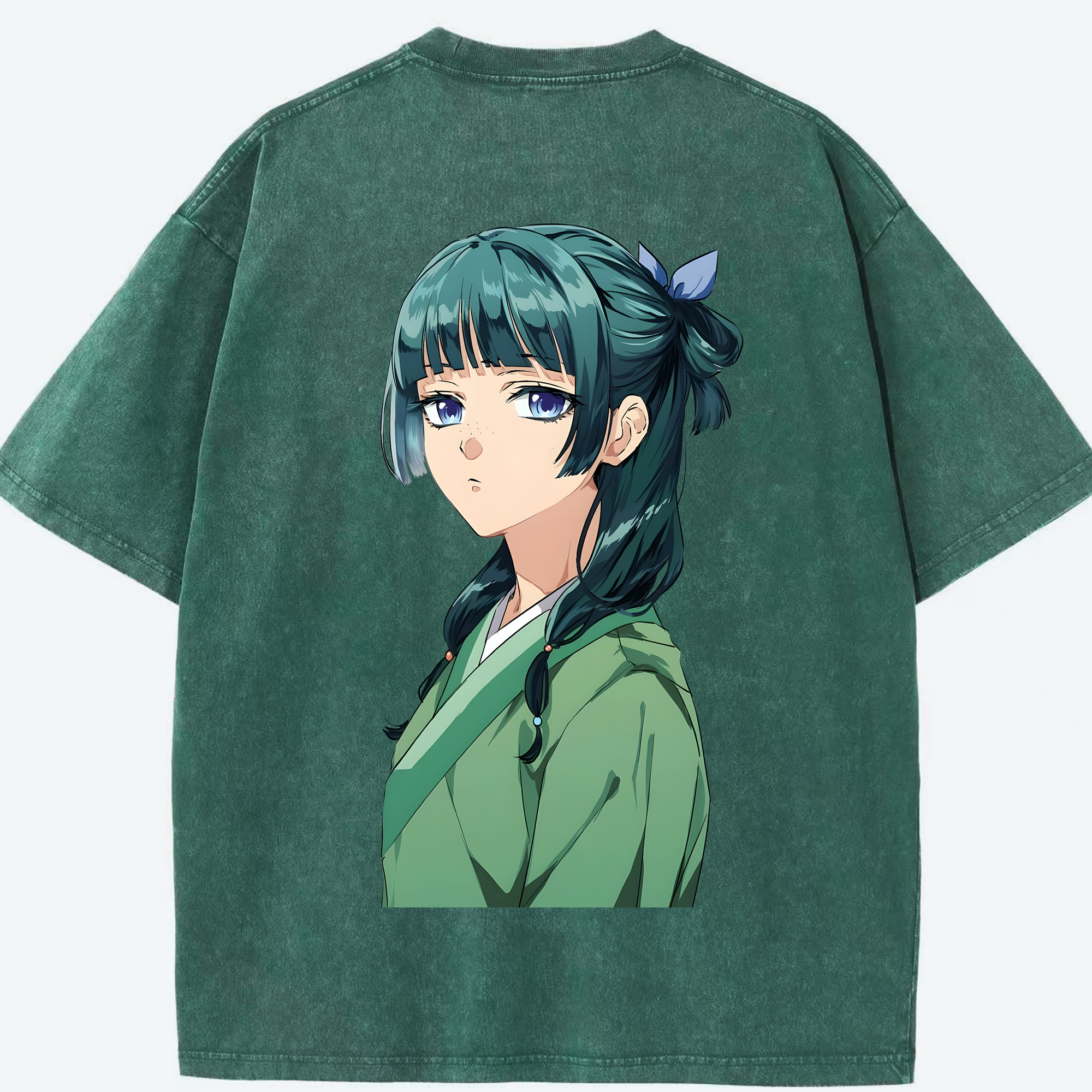 （画像用） 薬屋のひとりごと The Apothecary Diaries 綿100% ヴィンテージ風 半袖Tシャツ（背面プリント）